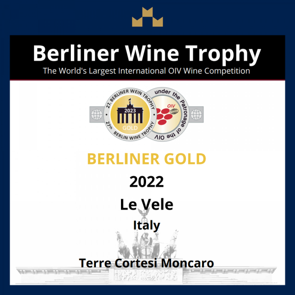Ben cinque vini Moncaro premiati con il Berliner Gold!